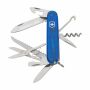 Victorinox Huntsman zakmes in geschenkdoos - transparant blauw