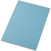 Novella Austen A5 gerecycled notitieboek met zachte cover, 50 vellen - Blauw