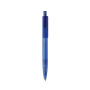 X3 GRS gerecycled PC plastic pen frosted, blauw