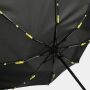 Stormvaste, automatisch te openen- en sluiten pocketparaplu STREETLIFE geel, zwart
