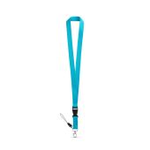 ANQUETIL. Polyester lanyard met metalen karabijnhaak