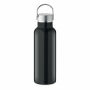 FLORENCE - Dubbelwandige fles 500 ml - Zwart