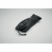 SEATTLE - 21 inch RPET paraplu set - Zwart