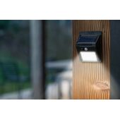 PP zonne-energie lamp Briony zwart