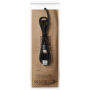 SCX.design C40 5-in-1 oplaadkabel van RPET met oplichtend logo en 10 W oplaadstation - Hout