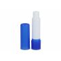 Klassieke lippenbalsemstick gerecycled materiaal - Ecru / Blauw