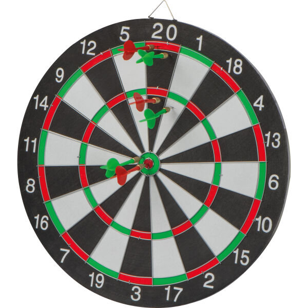 Dartbord met pijlen