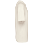 Oversized T-shirt korte mouwen uniseks Coconut Milk 3XL