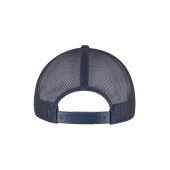 7 Panel Classic Trucker Cap - Black/Black - One Size