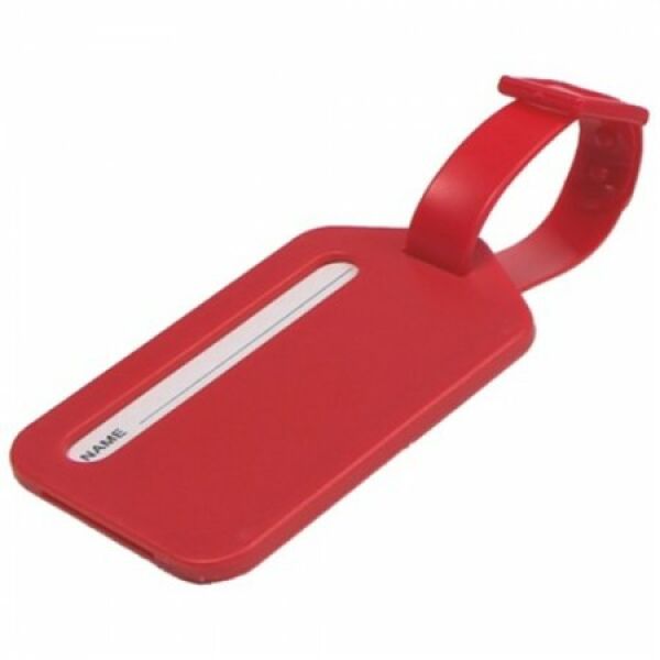 Bagagelabel met riempje