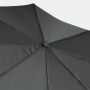 Stormvaste, automatisch te openen- en sluiten pocketparaplu ORIANA grijs