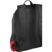 Benton 15" laptop rugzak 15L - Zwart/Rood Benton 15" laptop rugzak 15L - Zwart/Rood