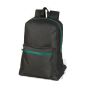 CLASSIC BACKPACK, BLACK/KELLY GREEN, One size, BLACK&MATCH
