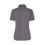 Poloshirt | biologisch kantoen| dames - Silver grey, S