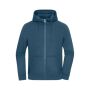 Oversized Hooded Jacket UNISEX dusty-blue XXS Oversized Hooded Jacket UNISEX dusty-blue XXS
