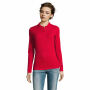 PERFECT LSL WOMEN - PERFECT LSL DAMES POLO 180 - XXL - Rood PERFECT LSL WOMEN - PERFECT LSL DAMES POLO 180 - XXL - Rood