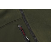 Bonded fleece jacket - Olive, S