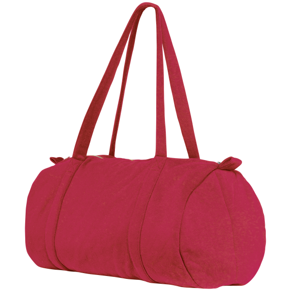 Duffeltas van fleece Hibiscus Red One Size Duffeltas van fleece Hibiscus Red One Size