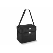 R-PET 600D koeltas met dubbele compartimenten, 30 x 20 x 25 cm, 12L