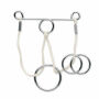 CONNECTION - Set van 2 metalen breinbrekers - Zilver