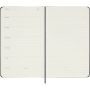 Moleskine ongedateerde weekplanner met harde kaft L - Zwart