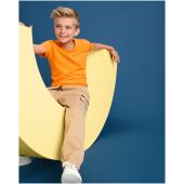 Stafford kindershirt met korte mouwen - Mocca - 5/6