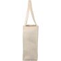 Katoen (180 g/m²) boodschappentas Novi khaki (écru)