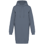 Ecologische sweaterjurk met capuchon Mineral Grey XS Ecologische sweaterjurk met capuchon Mineral Grey XS