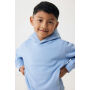IQONIQ Yengo kids recycled katoen hoodie met steekzakken, sky blue (1112)