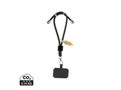 CarryLoop RCS rPET verstelbare telefoonhouder met polsband