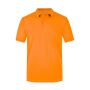 Men's Elastic Polo orange/white S