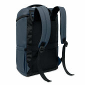 BOULDER - 15" PU laptop rugzak - Marineblauw