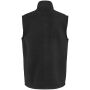 Fleece bodywarmer met binnenkant van sherpa uniseks Black XS