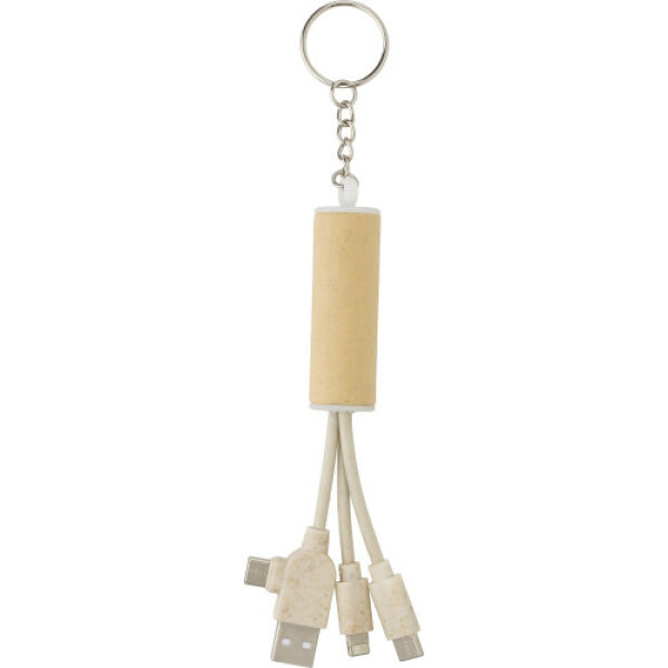 USB charger key holder Tyson brown