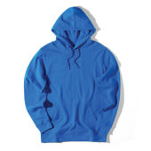 Iqoniq Jasper gerecycled katoen hoodie, royal blue (XXXL)