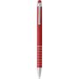 Aluminium gelakte balpen Oliver rood
