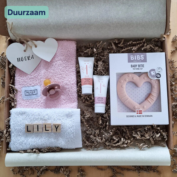 Kraamcadeau Box I Medium Roze