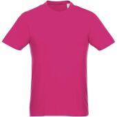Heros heren t-shirt met korte mouwen - Magenta - XXS