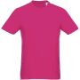 Heros heren t-shirt met korte mouwen - Magenta - M