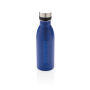 RCS gerecycled roestvrijstalen luxe waterfles, blauw