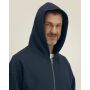 Fronter - Oversized rits hoodie in een gerecycled katoen blend - French Navy (XXL)