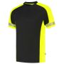 T-shirt Reflective Redefined 106104 Black-Fluor Yellow 3XL