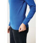 IQONIQ Zion gerecycled katoen sweater, royal blue (L)