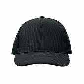 WALE - 5 panelen corduroy baseballcap - Zwart