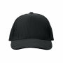 WALE - 5 panelen corduroy baseballcap - Zwart