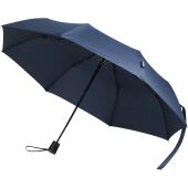 Agnes 21" opvouwbare paraplu met automatische opening van RPET - Marineblauw Agnes 21" opvouwbare paraplu met automatische opening van RPET - Marineblauw