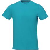 Nanaimo heren t-shirt met korte mouwen - Aqua - M
