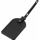 Gerecyclede PU bagagelabel Isen zwart