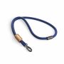 Polyester koord-keycord met bamboe plaatje
