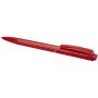 Martha balpen van gerecycled plastic (blauwe inkt) - Rood